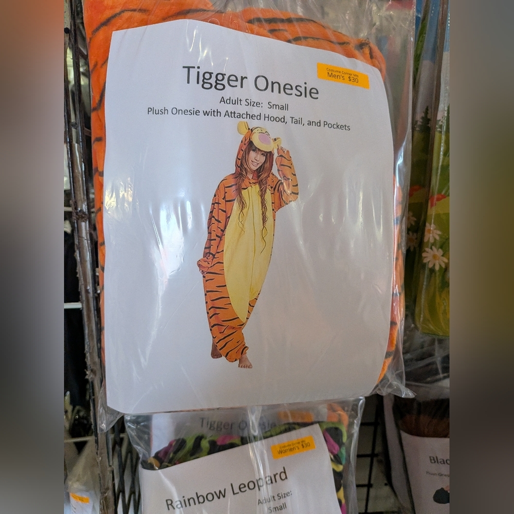 Tigger Onesie - Orange and Yellow
